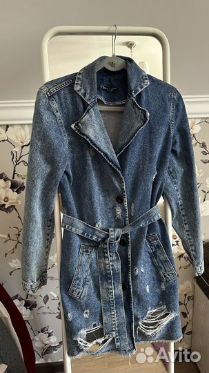 Джинсовое платье