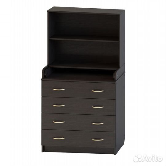 Атон Комод раскладной с полкой кр 80/4 лдсп