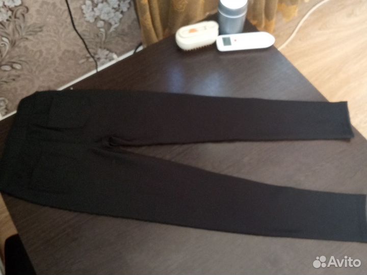 Брюки кожаные