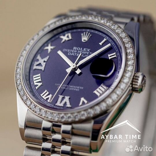 Часы Rolex Datejust 36 Aubergine Diamond / 2024