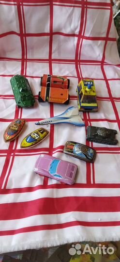 Игрушки из СССР машинки