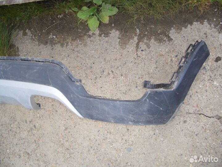 Бампер задний нижн. часть Киа Рио X-line с17- х/б