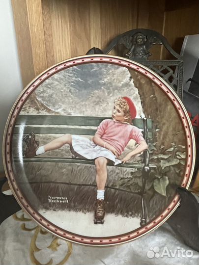 Коллекционная тарелка Norman Rockwell