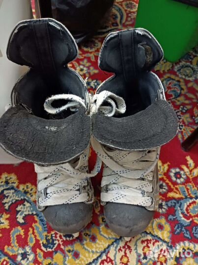 Хоккейные коньки bauer vapor 2x us 4,5