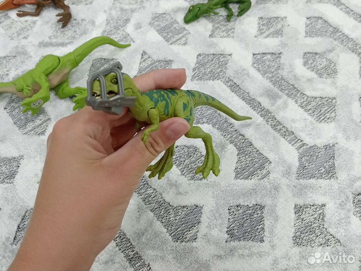 Динозавры jurassic world mattel
