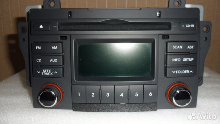 Штатная магнитола на киа Церато