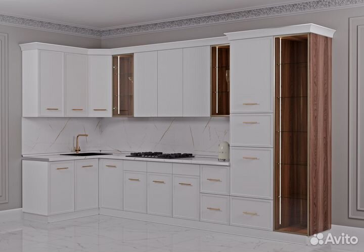Кухонный гарнитур Зейдан угловая