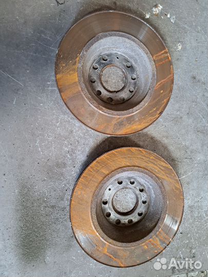 Диск тормозной задний Audi A6 C6