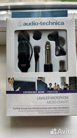 Петличный микрофон Audio-Technica ATR3350