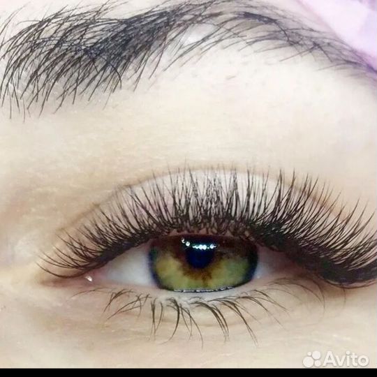 Наращивание ресниц на дому