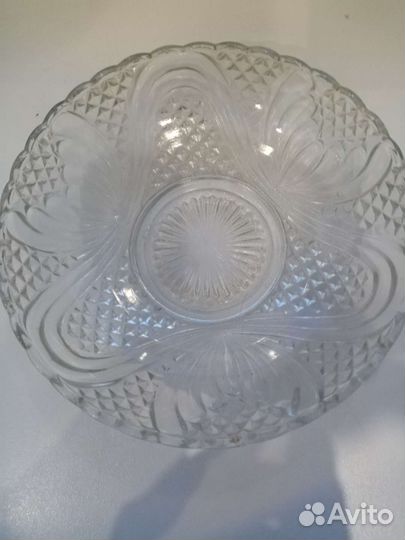 Хрустальные салатники СССР