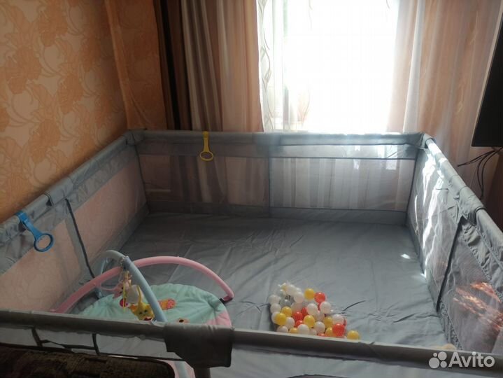 Большой детский манеж