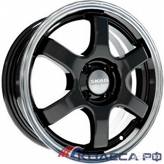 Диски Киото 6/15 5x100 ET38 d57.1 алмазантрацит