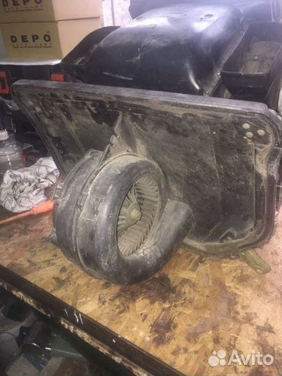 Печка без кондиционера Mercedes 124