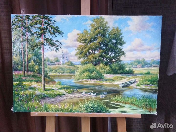 Картина маслом “Летние“/ новые