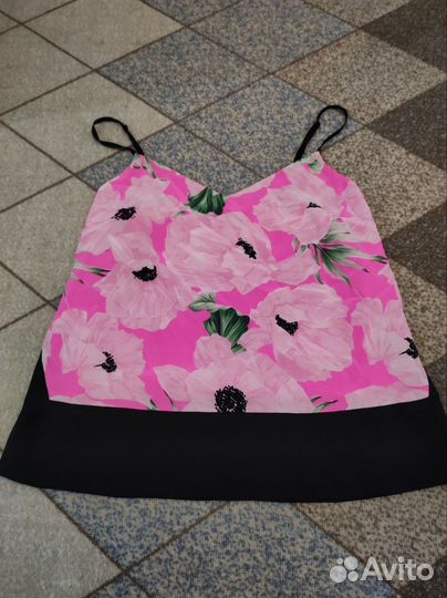 Шелковый топ French connection