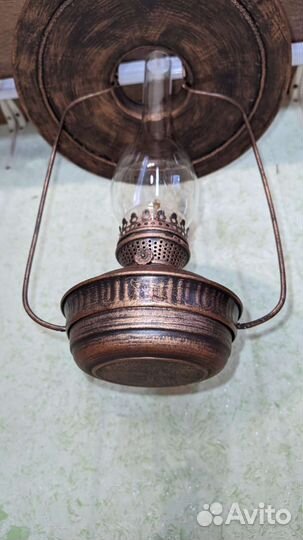 Керосиновая лампа старинная. Реставрация