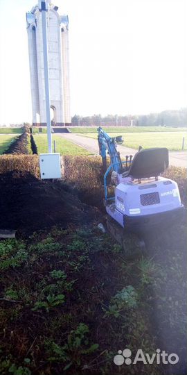 Услуги мини экскаватора