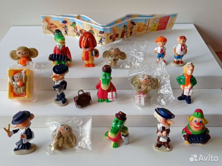 Крокодил Гена и Чебурашка Ландрин