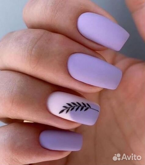 Маникюр и педикюр с покрытием