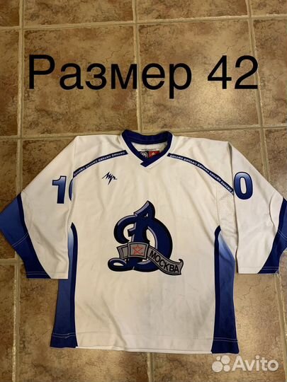 Хоккейный свитер игровой чм Москвы