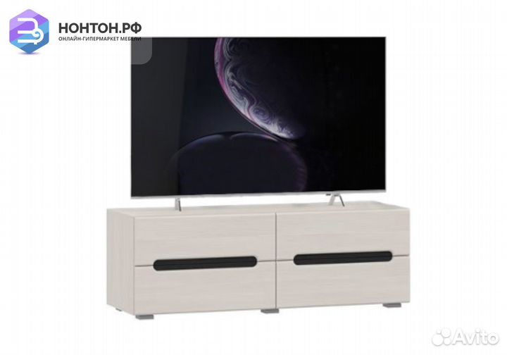 Тумба под тв Эколь сандал светлый