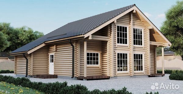 Срубы Вологда из леса зимней рубки. Срубы Сямжа