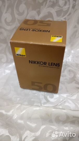 Объектив nikon 50mm f 1 8g af s nikkor