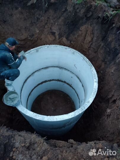 Продам кольца жб,выгребные ямы под ключ