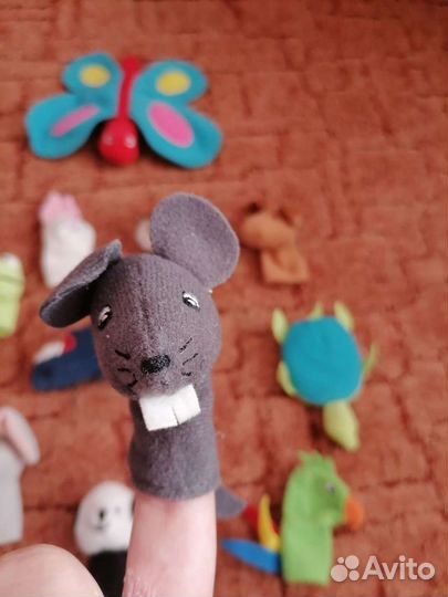 Куклы на палец