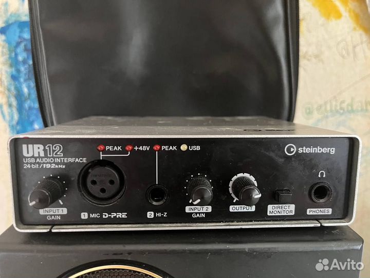 Внешняя звуковая карта steinberg ur12
