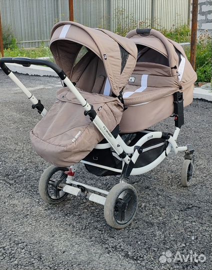 Коляска 2 в 1 для двойни или погодок