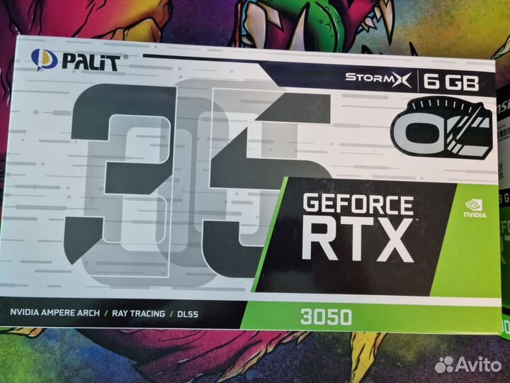 Новые видеокарты RTX 3050