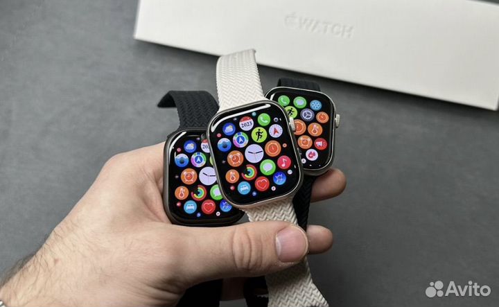 Apple Watch 9,8,7, Premium Смарт часы Гарантия
