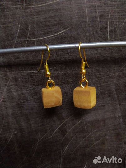 Сережки-Кубики