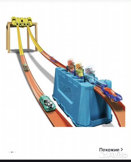 Гоночный трек hot wheels