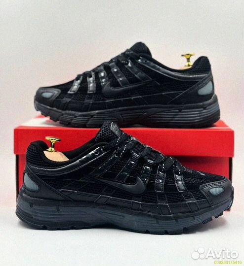 Черные кроссовки Nike P-6000 для стиля и комфорта