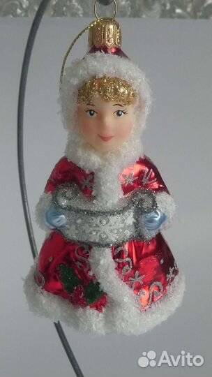 Елочная игрушка Снегурочка