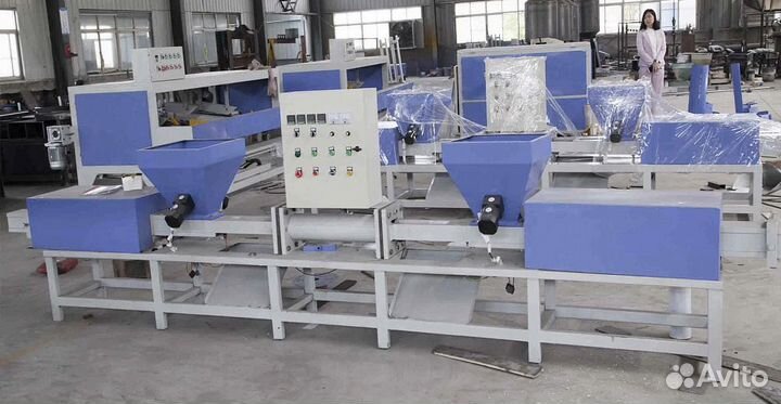 Пресс для производства шашек для поддонов 9SX-6