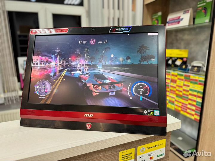 Моноблок игровой пушка MSI Core i7 6700HQ GTX960 4