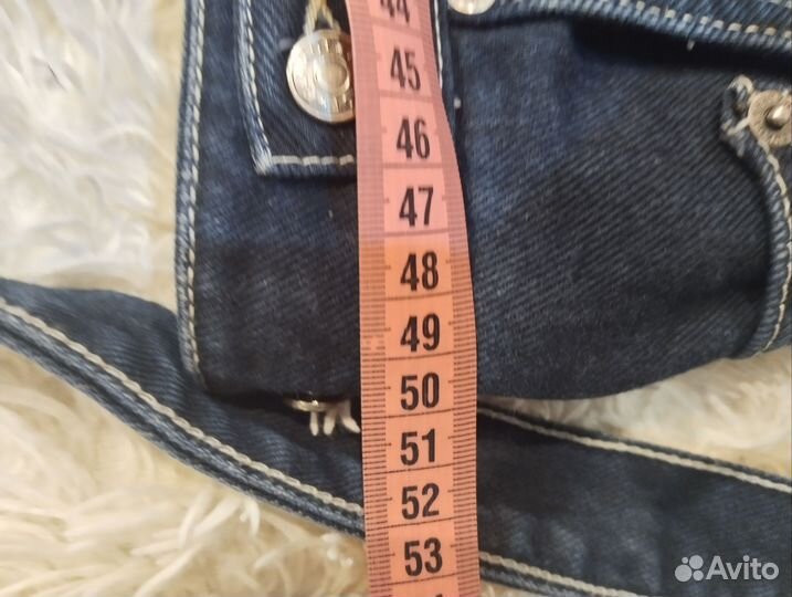 Джинсовый комбинезон