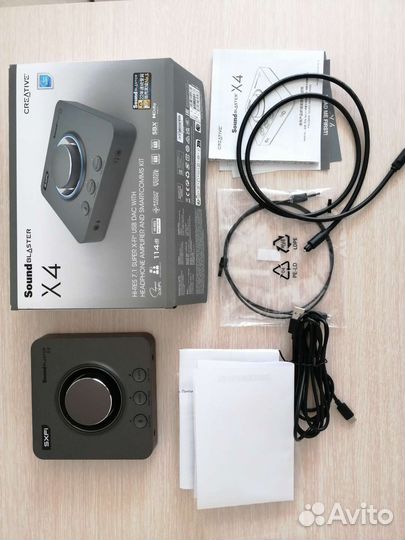 Звуковая карта Creative sound blaster x4