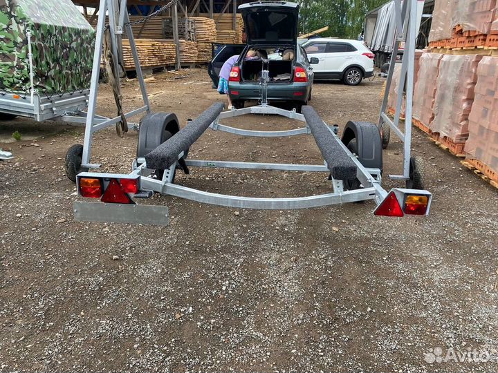 Лодочный прицеп. Установка фаркопа. Доставка
