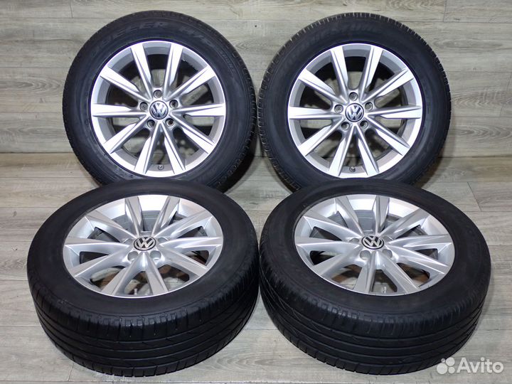 Комплект колес R17 VW Tiguan оригинал лето