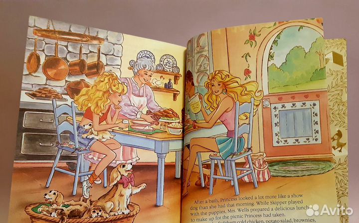 Книга для детей Barbie Picnic surprise 1990