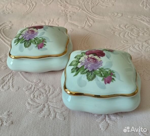 Фарфоровые шкатулки