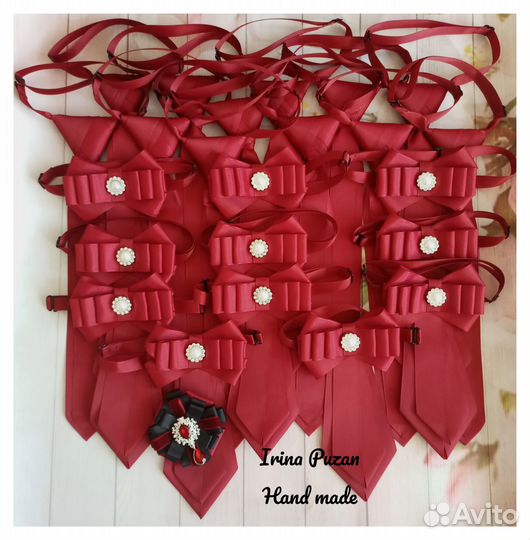 Галстуки школьные на весь класс