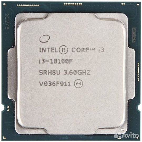Процессор intel core i3 10100f