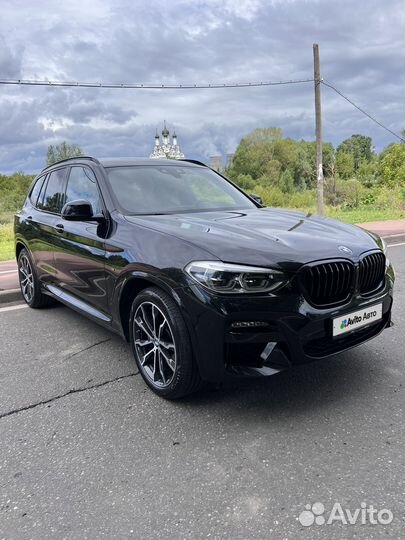 BMW X3 3.0 AT, 2021, 92 470 км