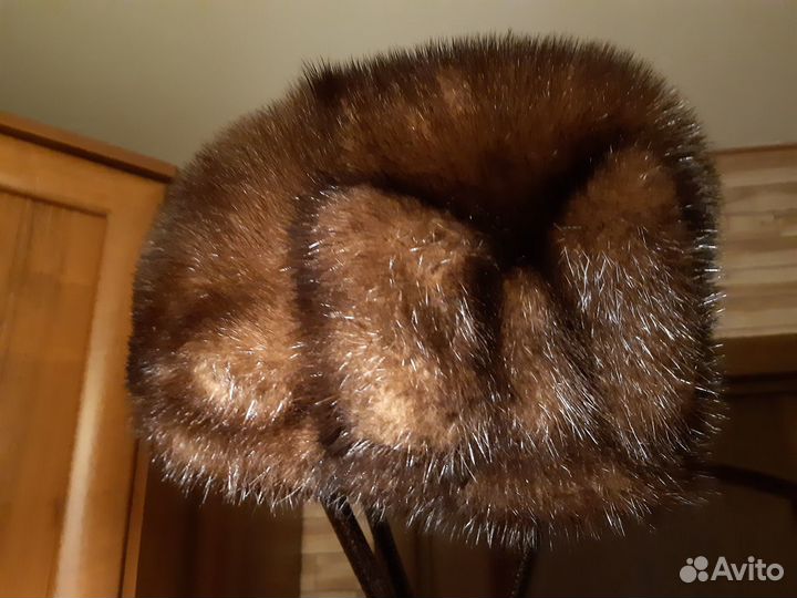 Шапка норковая женская